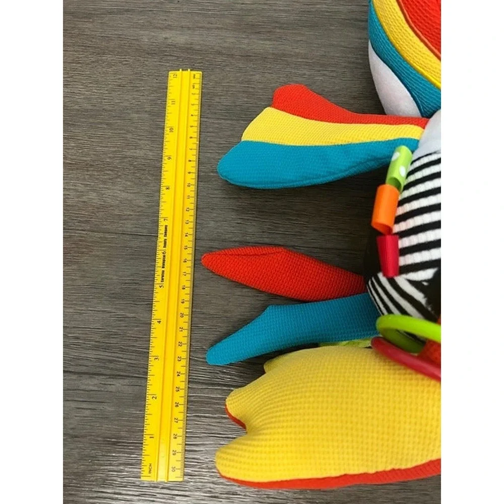 Dolce Primo Toucan Sensory Activity Plush Toy Teether Crinkle Squeak‎ 12